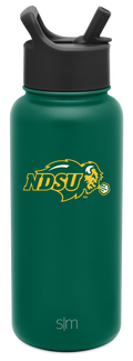 Collegiate Summit Water Bottle with Straw Lid